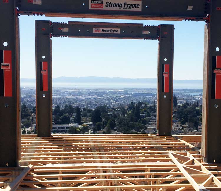 Legacy Framers Project Example 6 of Wood Framing Construction in the San Francisco -- Oakland Bay Area.
