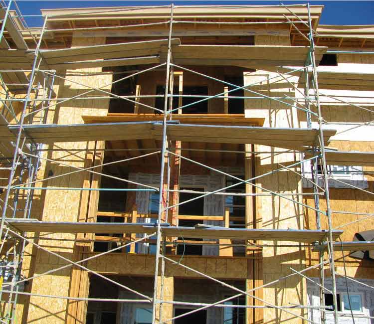 Legacy Framers Project Example 2 of Wood Framing Construction in the San Francisco -- Oakland Bay Area.
