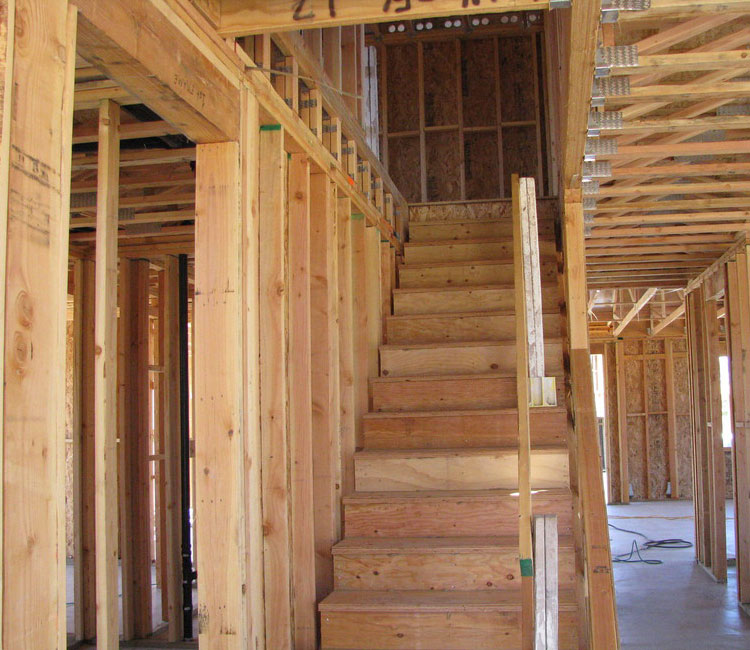 Legacy Framers Project Example 5 of Wood Framing Construction in the San Francisco -- Oakland Bay Area.